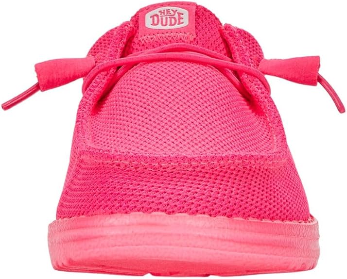 HEYDUDE Women's Wendy Slip Mule Pink 7